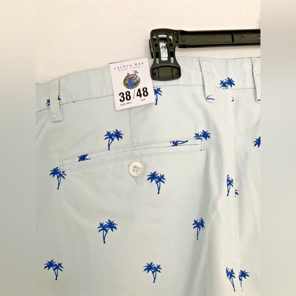 Cactus Man Ricky Singh Chino Stretch Shorts Size 38 - Picture 3 of 5